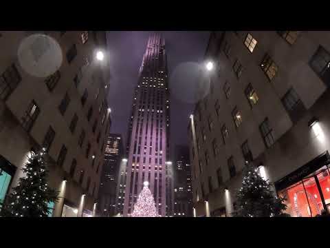 New York City Night Walking Tour   4K