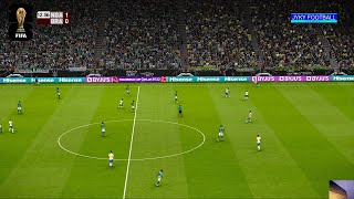 Nigeria vs Brazil FIFA World Cup 2026 USA - Full Match All Goals - PES Simulation gameplay