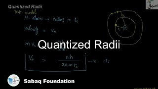 Quantized Radii