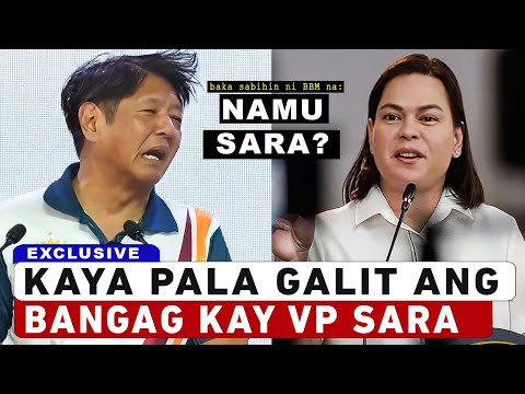 Ang Dahilan Bakit GALlT na GALlT Si BBM kay VP Sara Duterte?