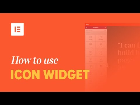 How to Add Icons in WordPress With Elementor - Sites on WordPress