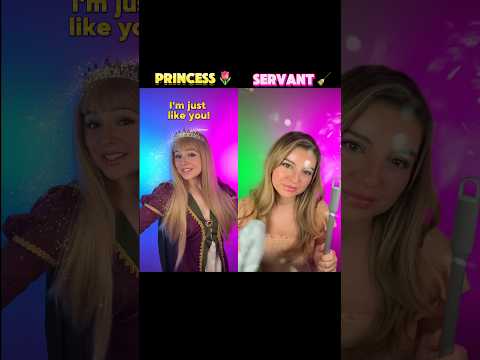 POV: the princess tries to relate to her servant…(GONE WRONG)🤣#funny #shortsfeed #pov