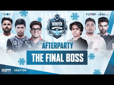AFTER PARTY | WINTER INVITATIONAL | FT. GODL , IQOOSOUL , OMEGA , XSPARK , #bgmi