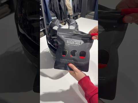 A must have for every rider with long hair! The Hightail Hair Protector. #helmet #hair #motorcycle