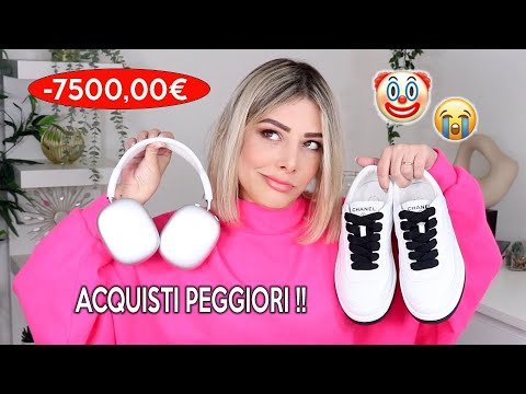 GLI ACQUISTI PEGGIORI CHE HO FATTO !! 7.500 EURO BUTTATI 🤡😭