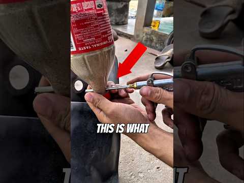 $2 DIY Sandblaster 🤯 step by step ⚒️