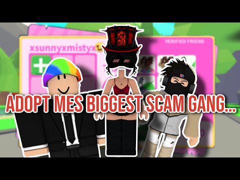 Meet Adopt Me's BIGGEST And RICHEST Scam Gang..