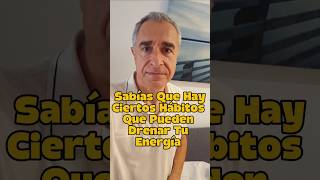 HABITOS QUE DRENAN TU ENERGIA, 😔 ¿Te sientes cansado todo el tiempo sin una razón clara?