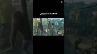 Okul zili çalınca