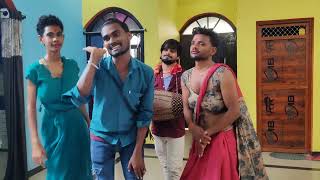 #viral हमारे घर बहुत से किन्नर आए हैं #comedy वीडियो शूटिंग टाईम रिहल्सल @VinitaVishwakarma 