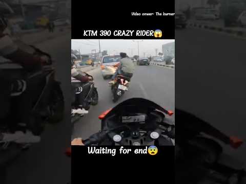 KTM 390 CRAZY RIDER #ktmlover #ktmrc390 #bikelover #crazyrider #motovlog #h2r #publicreaction #akyfa