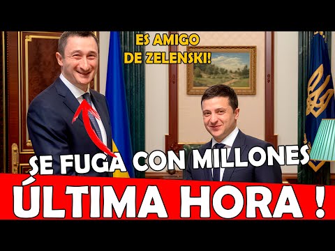 ⚠️AMIGO DE ZELENSKI SE FUGA CON MILLONES!💥APROVECHARON GUERRA DE ORIENTE MEDIO COMO CORTINA DE HUMO!