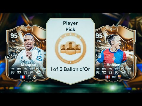 THESE BALLON D'OR CARDS ARE INSANE! 😳