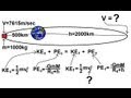 Satellite Motion and Energy Concepts