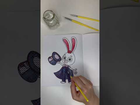 Как работает водная раскраска с наклейками? 🎨 Малыш удивится! — Цветняшки — мультики для детей