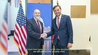 Le Chargé d'Affaires Henry Wooster partage son premier message au peuple haïtien.