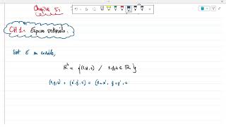 Algèbre 2 - Séance Publique  : Exercice Espaces vectoriels et applications linéaires  (Ilias 202).