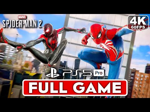 SPIDER-MAN 2 PS5 PRO Gameplay Walkthrough FULL GAME [4K 60FPS RAY TRACING] - No Commentary