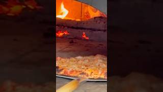 Bella Maria’s pizza truck with July fireworks  #pizza #pizzatruck