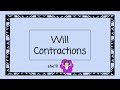 Exploring Contractions with 'Will'
