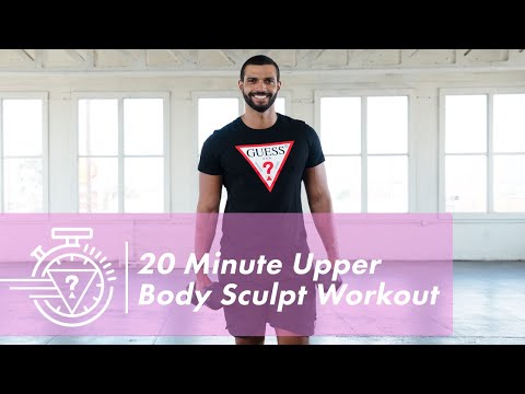 20 Minute Upper Body Sculpt Workout with Donald Romain