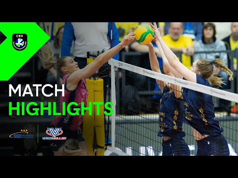 Highlights | SSC Palmberg SCHWERIN vs. Numia Vero Volley MILANO | CEV Champions League Volley 2025