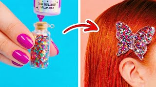 NEW 123 GO! GENIUS LAZY BEAUTY HACKS FOR SCHOOL || Quick Makeup Tricks And Funny