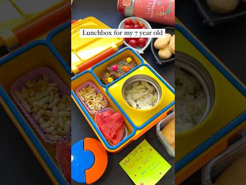 Aaj lunchbox mein diya White sauce pasta😋Roz roz dimag kharab ho ga hai😡Lunchbox for my 7 year old