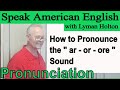 American English Pronunciation and Vocabulary