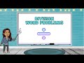 Solving One-Step Division Word Problems