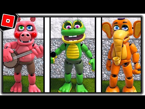 How to get ALL 3 NEW SECRET CHARACTER BADGES in FREDBEAR'S MEGA ROLEPLAY - Roblox