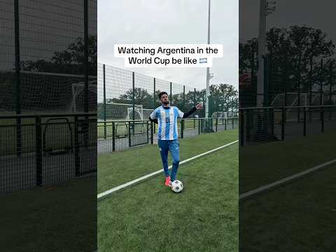 Watching ARGENTINA IN THE WORLD CUP be like…🏆🇦🇷