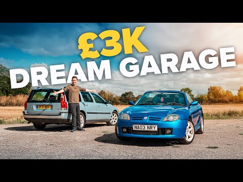 Dream two-car garage for £3,000! | MG TF and Volvo V70