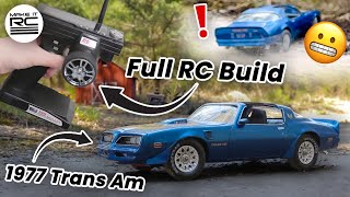 It’s Mint!.. Until The First Test Drive 💥 Custom RC Trans Am Build 🔧