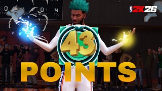 I Scored 43 POINTS Against a Very Good REC Team on NBA 2K26!
