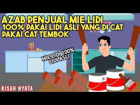 AZAB PENJUAL MIE LIDI 100% PAKAI LIDI ASLI! COCO MEONG EPISODE 95! | SINETRON AZAB