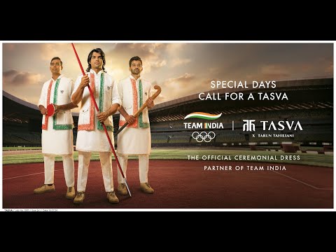 Tasva - The Official Ceremonial Dress Partner for Team India | Paris Olympics 2024