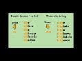 Exploring More Irregular Verbs in Preterite