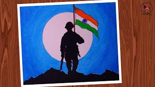 KARGIL VIJAY DIWAS drawing / KARGIL VIJAY DIWAS poster / INDEPENDENCE DAY drawing easy