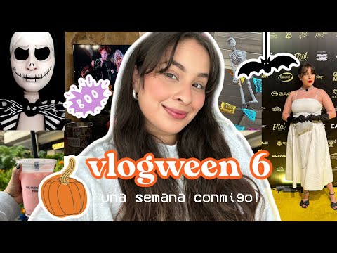 Vlogween: Una semana conmigo! Maquillajes, premios Elliot y más!