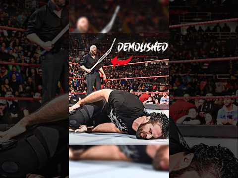 Triple H Demolished 🔥 Seth Rollins With Armpit Crutches
