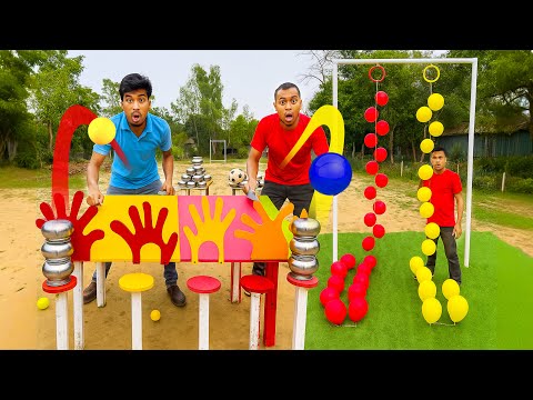 smashing balloons was fun but the last stage was pure pressure! who controlled their steps till end?