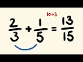 Adding Fractions with Different Denominators