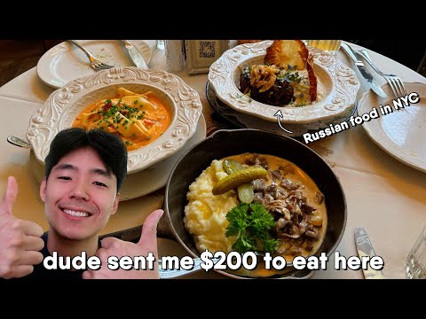 What I EAT NYC: Russian Food, Overpriced Burger, & Sinigang (swagapinos please rise)