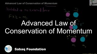 Advanced Law of Conservation of Momentum