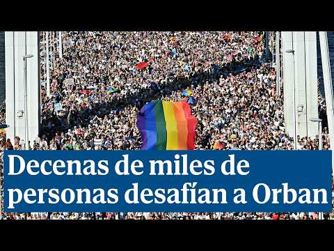 Decenas de miles de personas asiste al Orgullo LGTBI de Budapest y desafían a Orban