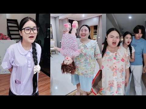 รวมคลิปละครสั้น  ตุ๊กตาหลอนของเเม่  นางฟ้าใจดี Shorts Ep.41