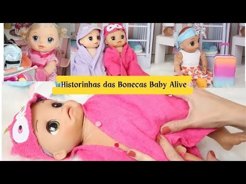 BABY ALIVE BRASIL Historinhas -Rotina das Minhas Bonecas Baby Alive