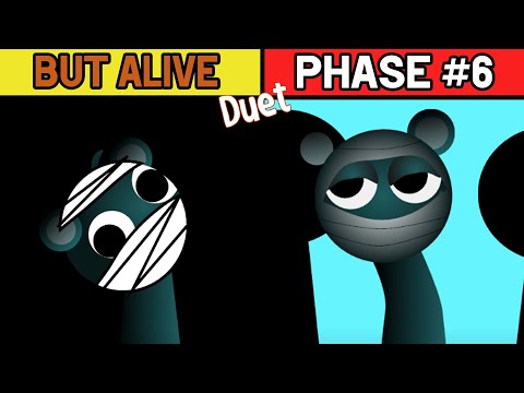 Phase 4 VS Phase 6 But Everyone is Alive Sprunki - Incredibox