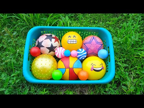 Mencari Bola Warna Warni, Balon Karakter, Bola Kejutan, Mobilan, Popit, Bola Basket, Bola Pelangi